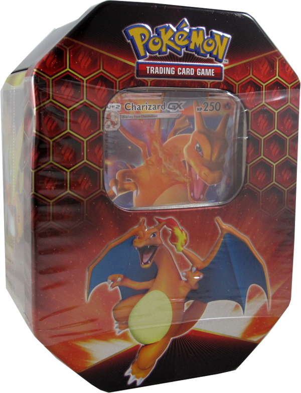 Pokemon Hidden Fates Charizard GX Tin Box englisch Neuauflage