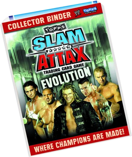 Topps Trading Cards - WWE Slam Attax Evolution Starter deutsch