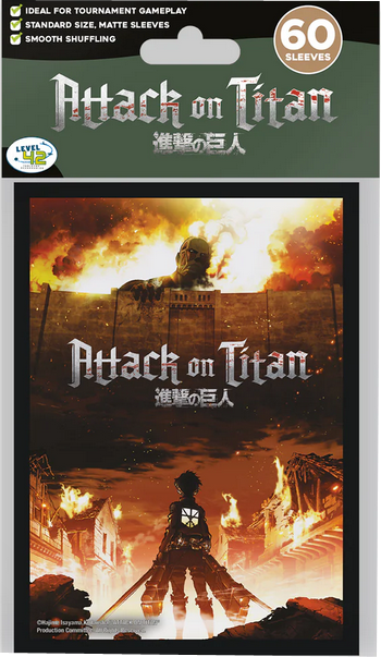 Attack on Titan - The Wall - Standart - Card Sleeves (60 Sleeves)