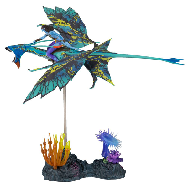Action Figur - Avatar 2 The Way of Water - World of Pandora - Banshee Rider Neytiri