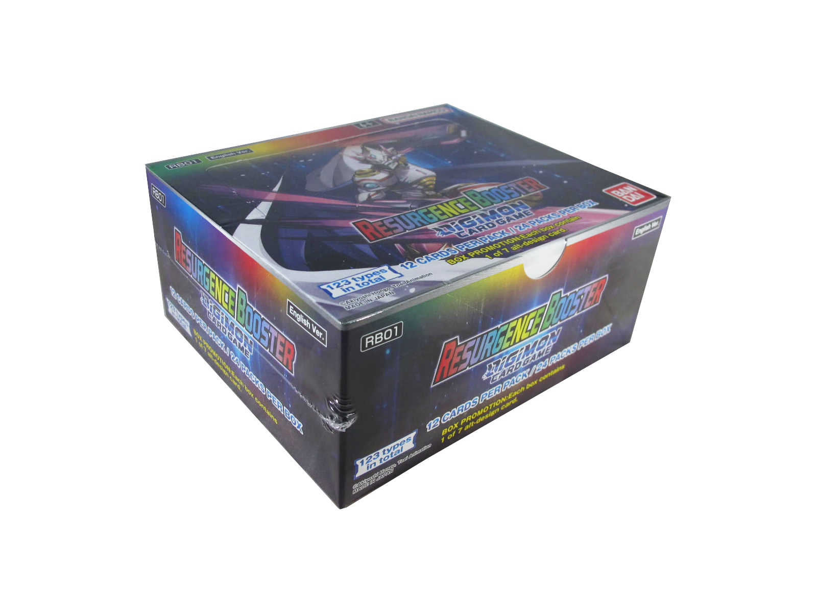 Digimon Card Game Resurgence Set Booster Display RB01 englisch