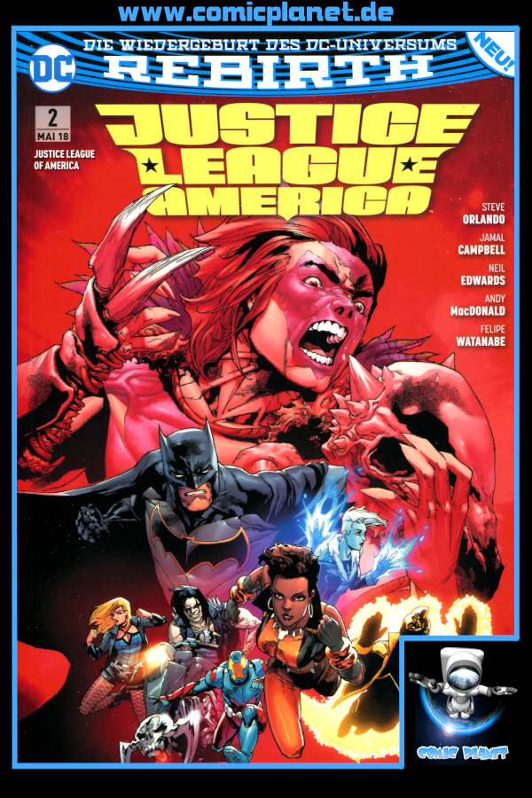Justice League of America Band 2: Der Fluch des Kingbutcher - Rebirth