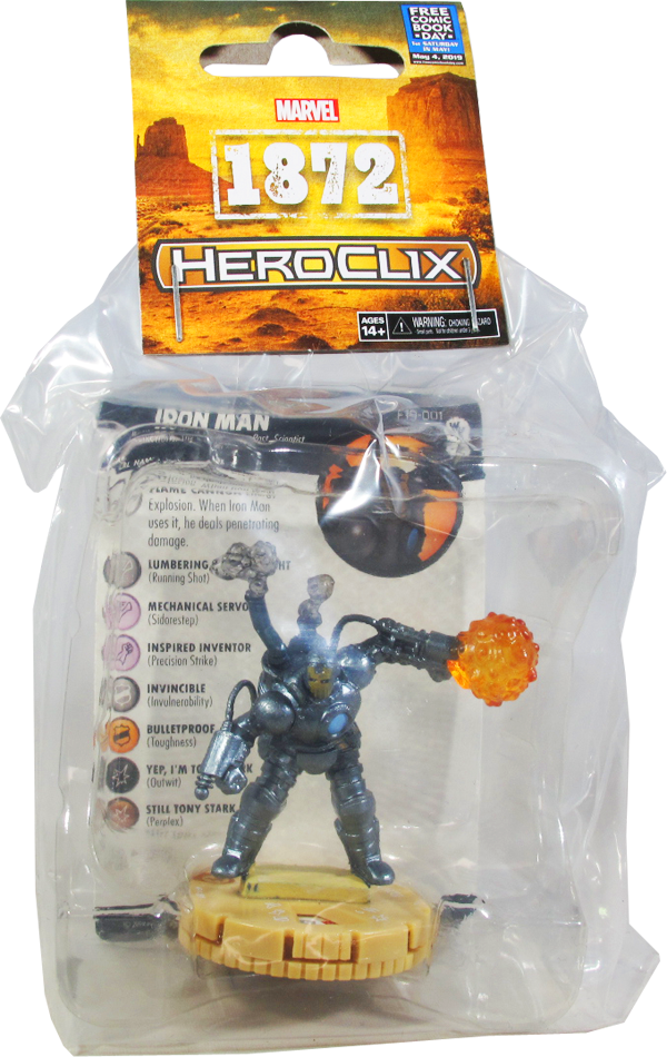 Marvel HeroClix - Free Comic Book Day 2019 Exclusive Figure - 1872 Iron Man
