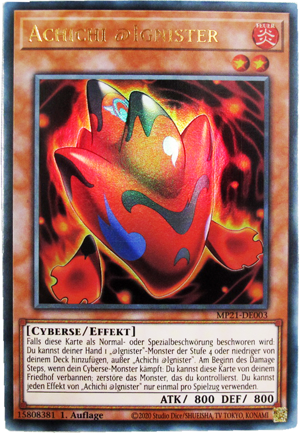 MP21-DE003 Achichi @Ignister Ultra Rare deutsch