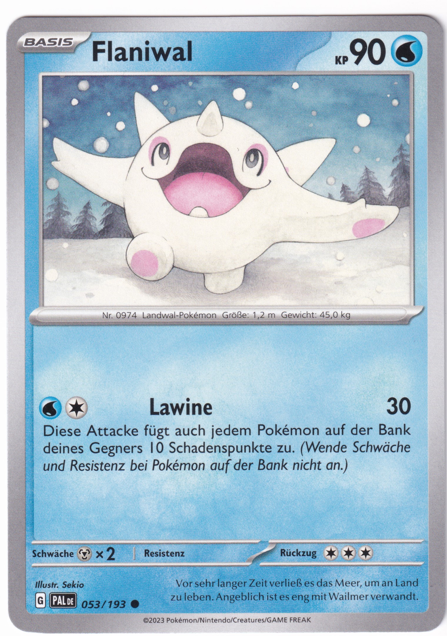 Flaniwal 053/193 Common - Entwicklungen in Paldea Deutsch