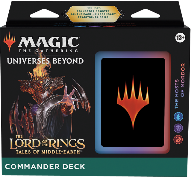 Magic Lord of the Rings: Tales of Middle-Earth Commander Deck - The Hosts of Mordor englisch