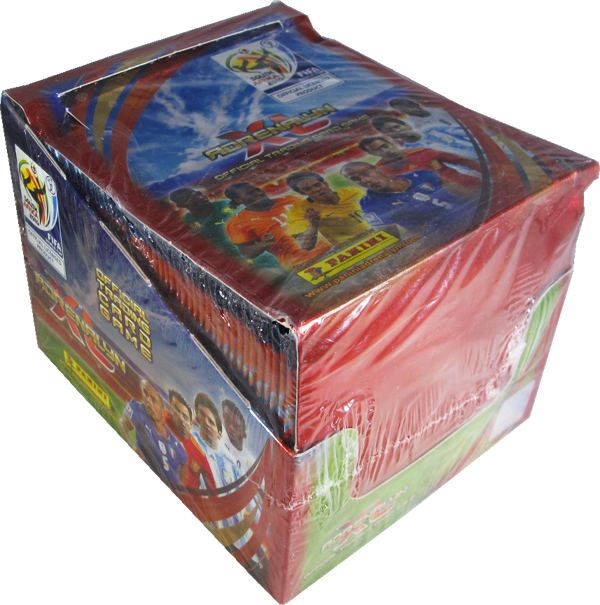 Adrenalyn XL Official Trading Card Game - FIFA World Cup South Africa 2010 Display