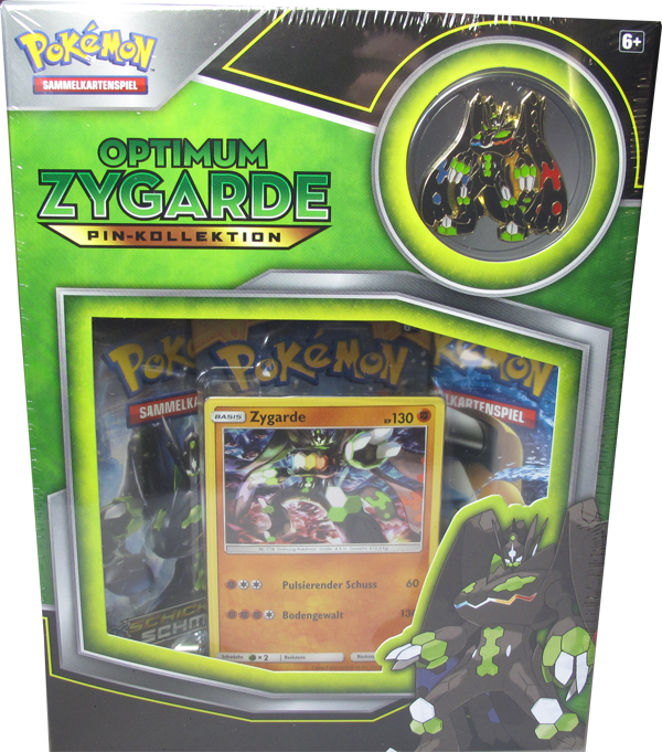 Pokemon Optimum Zygarde Pin-Kollektion