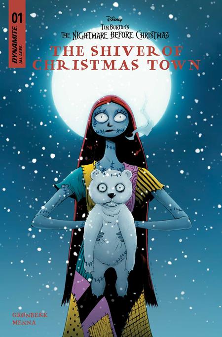 TIM BURTONS THE NIGHTMARE BEFORE CHRISTMAS THE SHIVER OF CHRISTMAS TOWN #1 CVR A JAE LEE