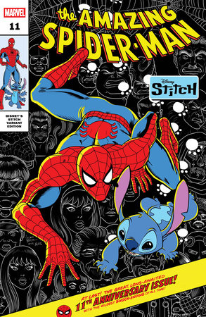 AMAZING SPIDER-MAN (2025) #11 LUCIANO VECCHIO DISNEY STITCH VARIANT