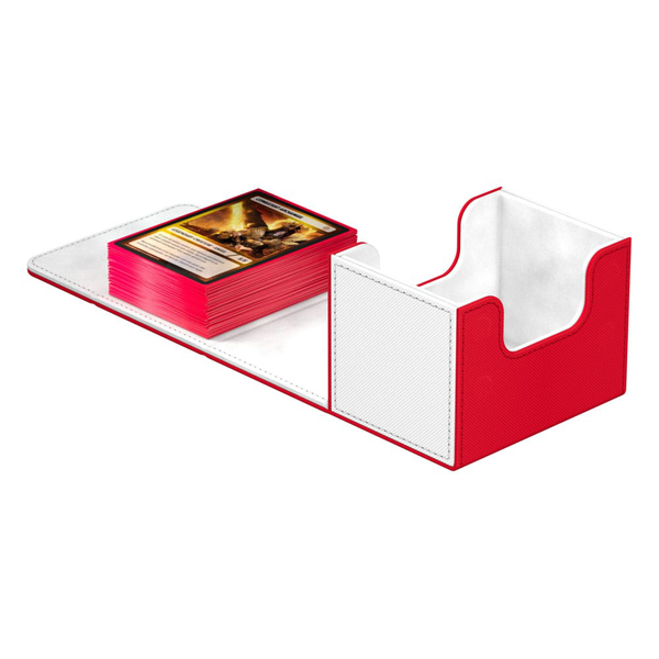 Ultimate Guard - Sidewinder Deck Box 100+ - Xenoskin Red/White