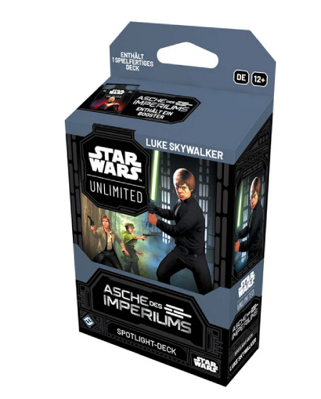 Star Wars: Unlimited - Asche des Imperium Spotlight Deck - Luke Skywalker deutsch