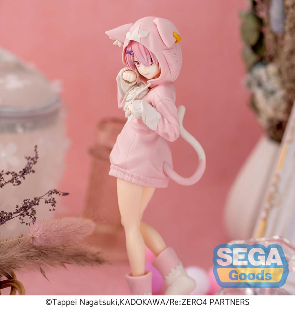 Figur - Re:Zero: Starting Life in a Another World - XStellar Figure - Ram (Mofumofu Pack)