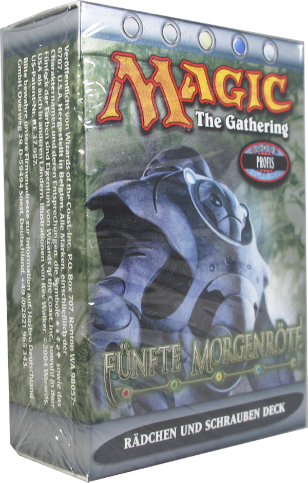 Magic Fünfte Morgenröte Starter Deck - Rädchen und Schrauben deutsch