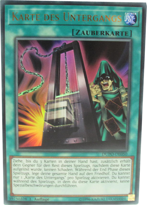 DUPO-DE050 Karte des Untergangs