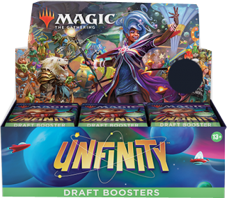 Magic Unfinity Draft Booster Display englisch