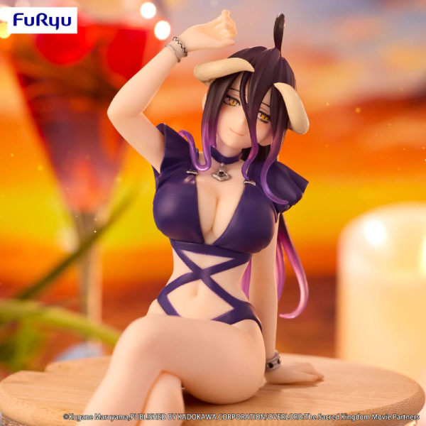 Figur - Overlord Noodle Stopper PVC Statue Albedo Swimsuit Dark Purple Color Ver.