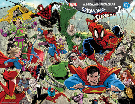 MARVEL DC: SPIDER-MAN / SUPERMAN #1 KAARE ANDREWS WRAPAROUND VARIANT