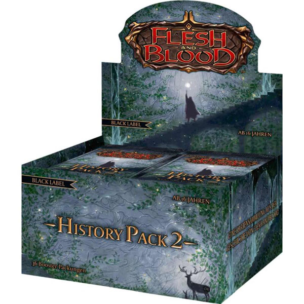 Flesh and Blood History Pack 2 Booster Display deutsch