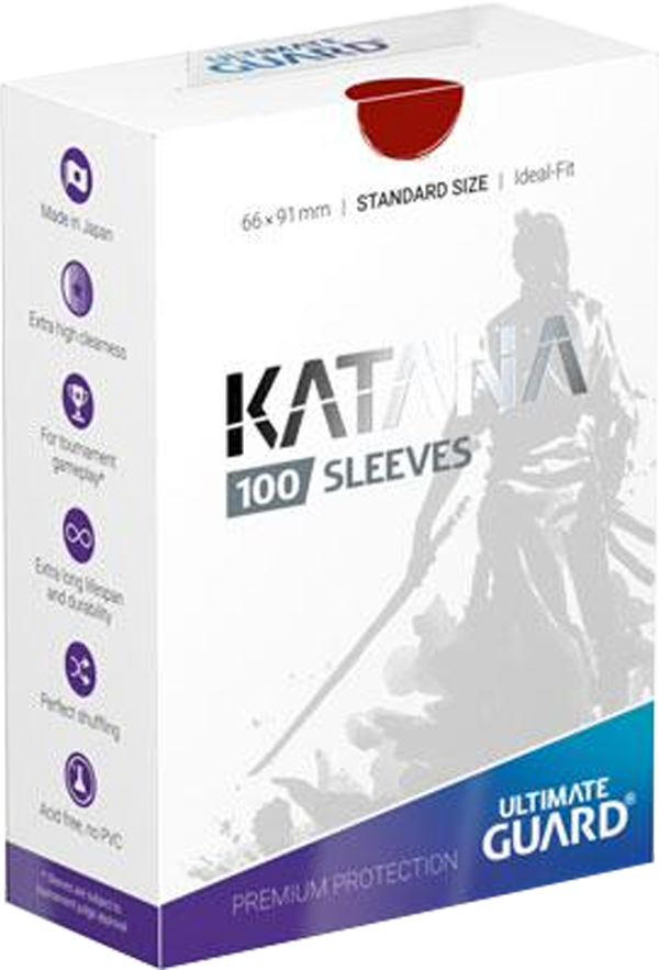 Ultimate Guard - Katana Orange Sleeves Standard (100)