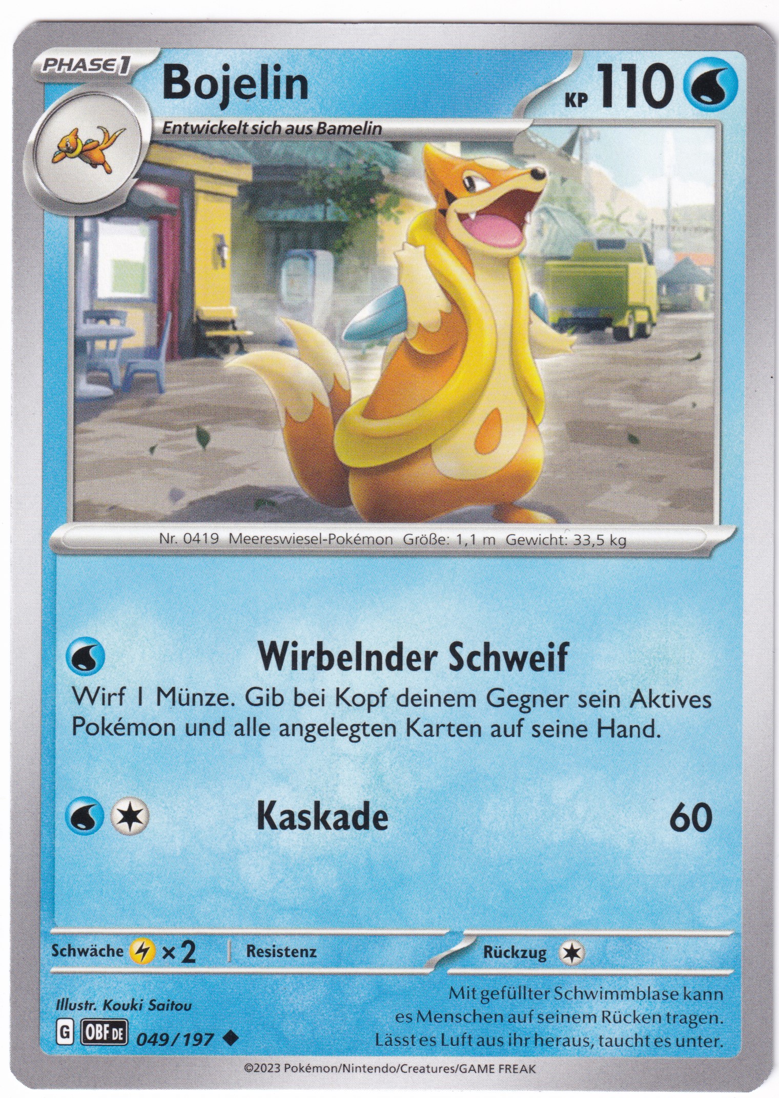 Bojelin 049/197 Uncommon - Obsidian Flammen Deutsch