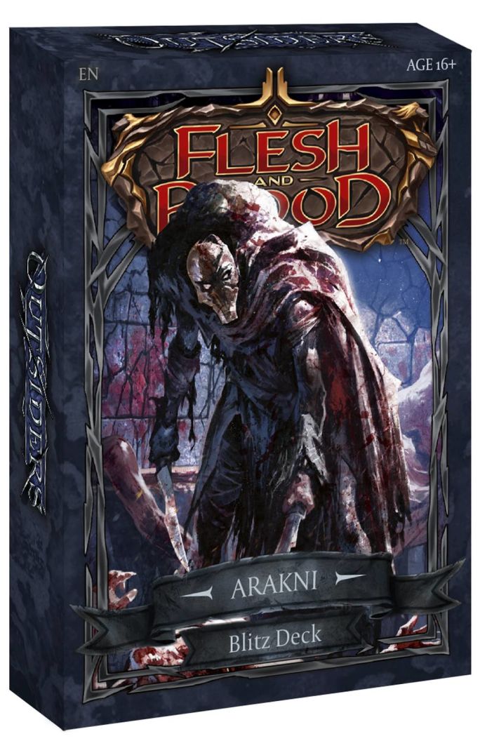 Flesh and Blood - Outsiders - Arakni Blitz Deck englisch