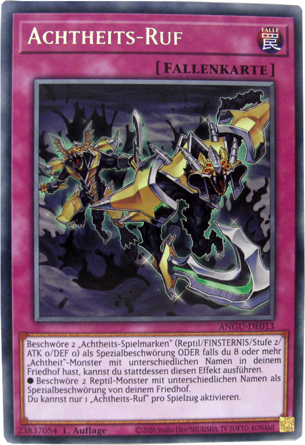 ANGU-DE013 Achtheits-Ruf Rare deutsch