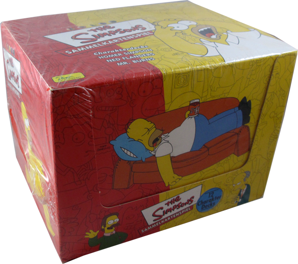 Simpsons Charakterdeck Display deutsch