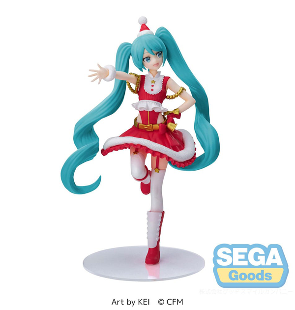 Action Figur - Hatsune Miku - Luminasta Figure - Christmas 2023