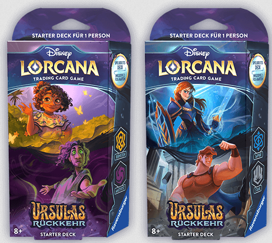Disney Lorcana Ursula's Rückkehr 2er Starter Set deutsch