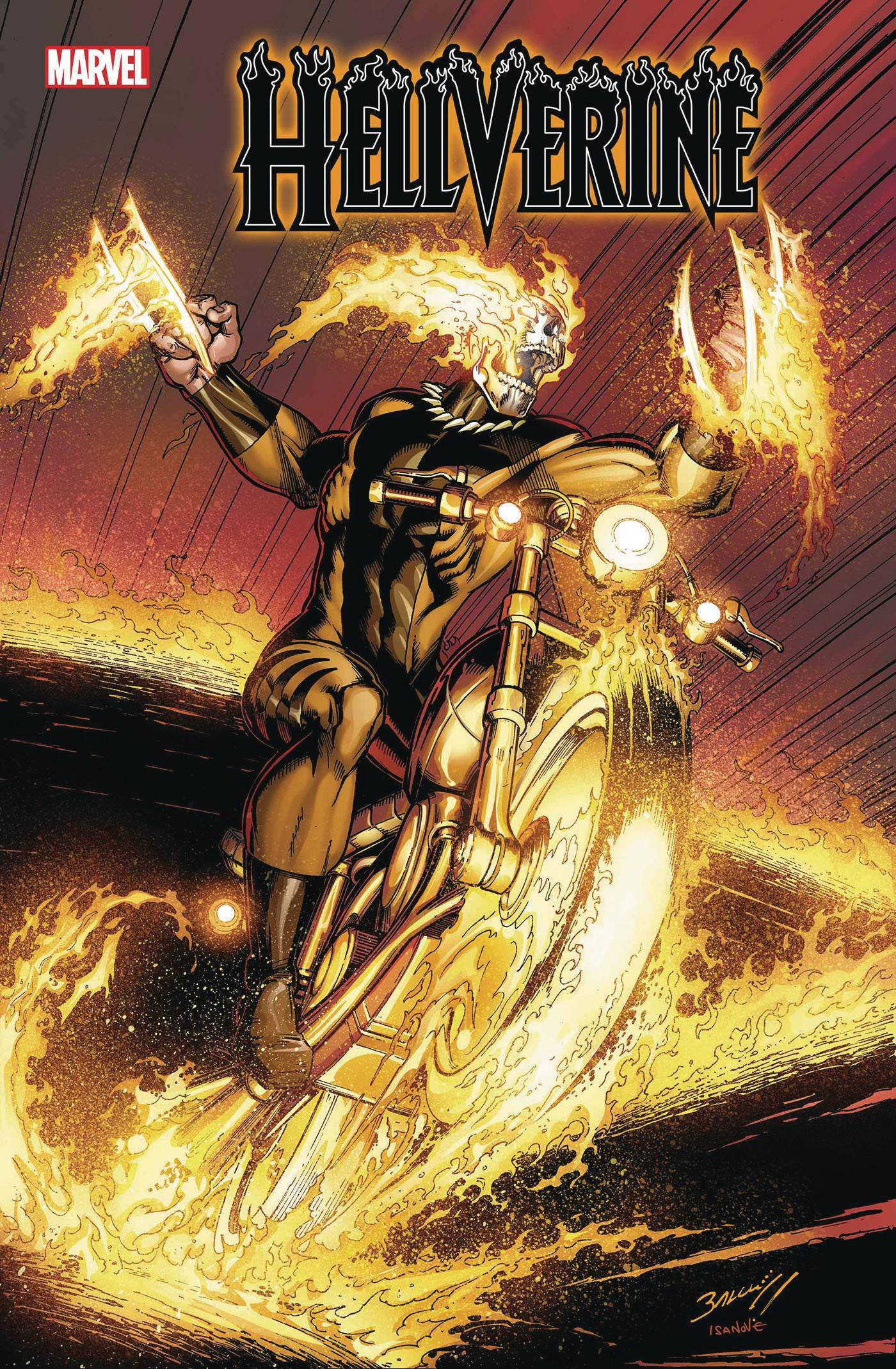 HELLVERINE #1 MARK BAGLEY - FOIL - VAR