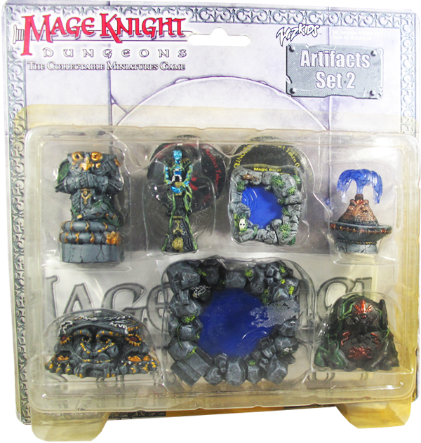Mage Knight Dungeons - The Collectible Miniatures Game - Artifacts Set 2