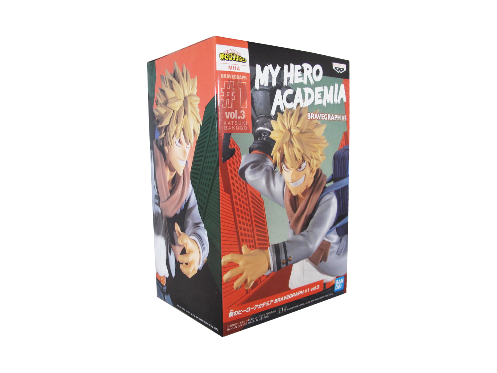 Figur - My Hero Academia - Bravegraph #1 Vol. 3 - Katsuki Bakugo