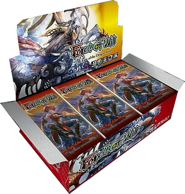 Force of Will S1 - Drachengott Saga Booster Display deutsch