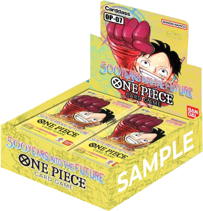 One Piece CG OP07 - 500 Years in the Future - Booster Display englisch