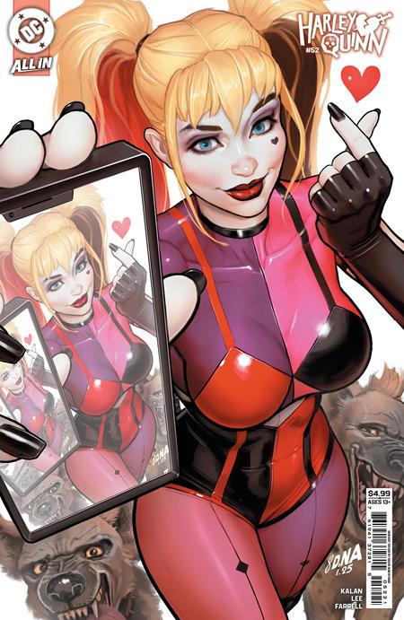 HARLEY QUINN #52 DAVID NAKAYAMA CARD STOCK VAR