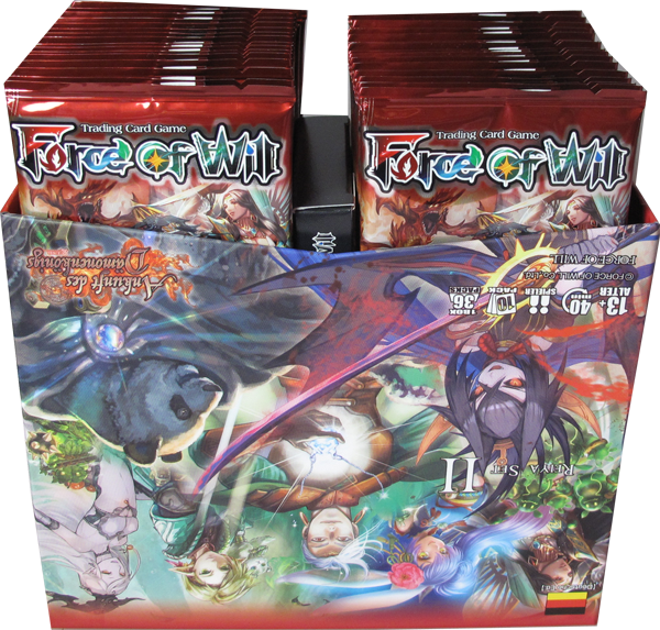 Force of Will Ankunft des Dämonenkönigs Booster Display