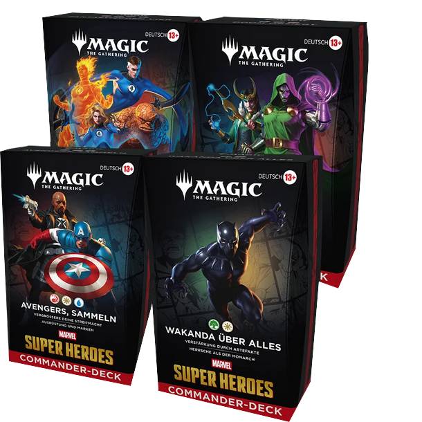 Magic Marvel Super Heroes SET Commander Deck deutsch
