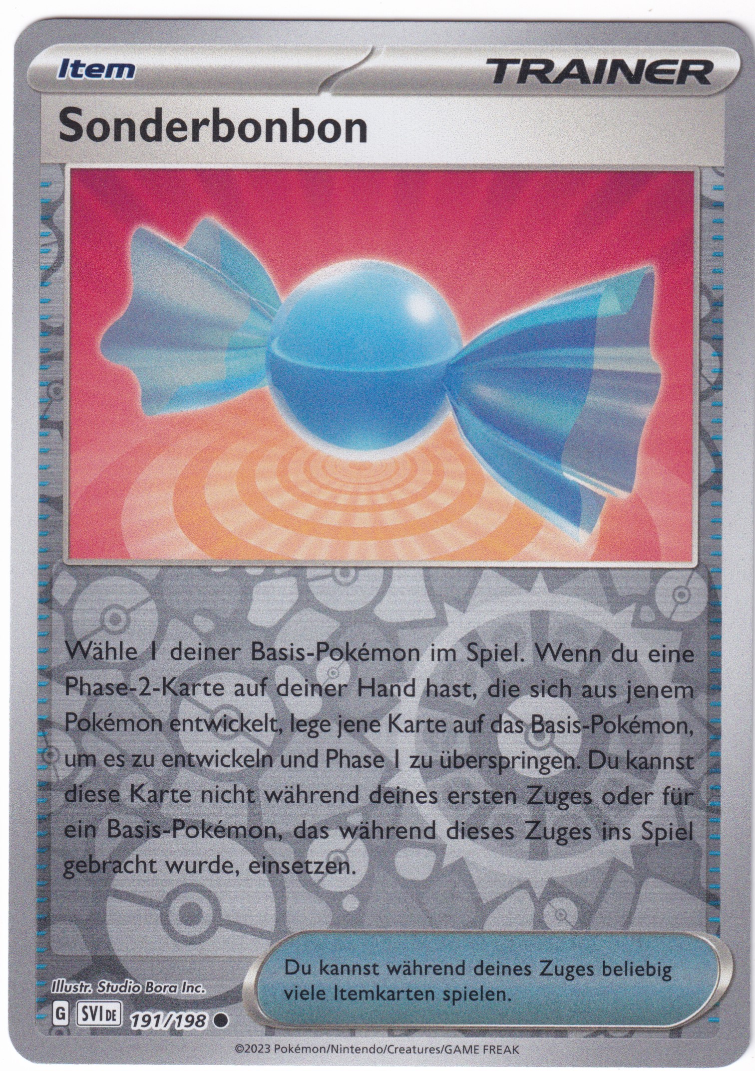 Sonderbonbon 191/198 Common Reverse Holo  - Karmesin & Purpur Deutsch