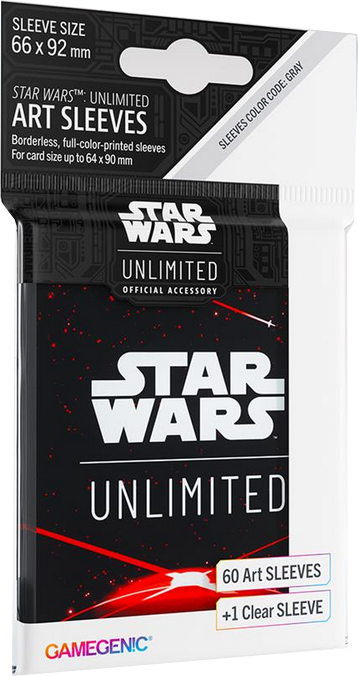 Gamegenic - Star Wars: Unlimited Art Sleevees - Space Red