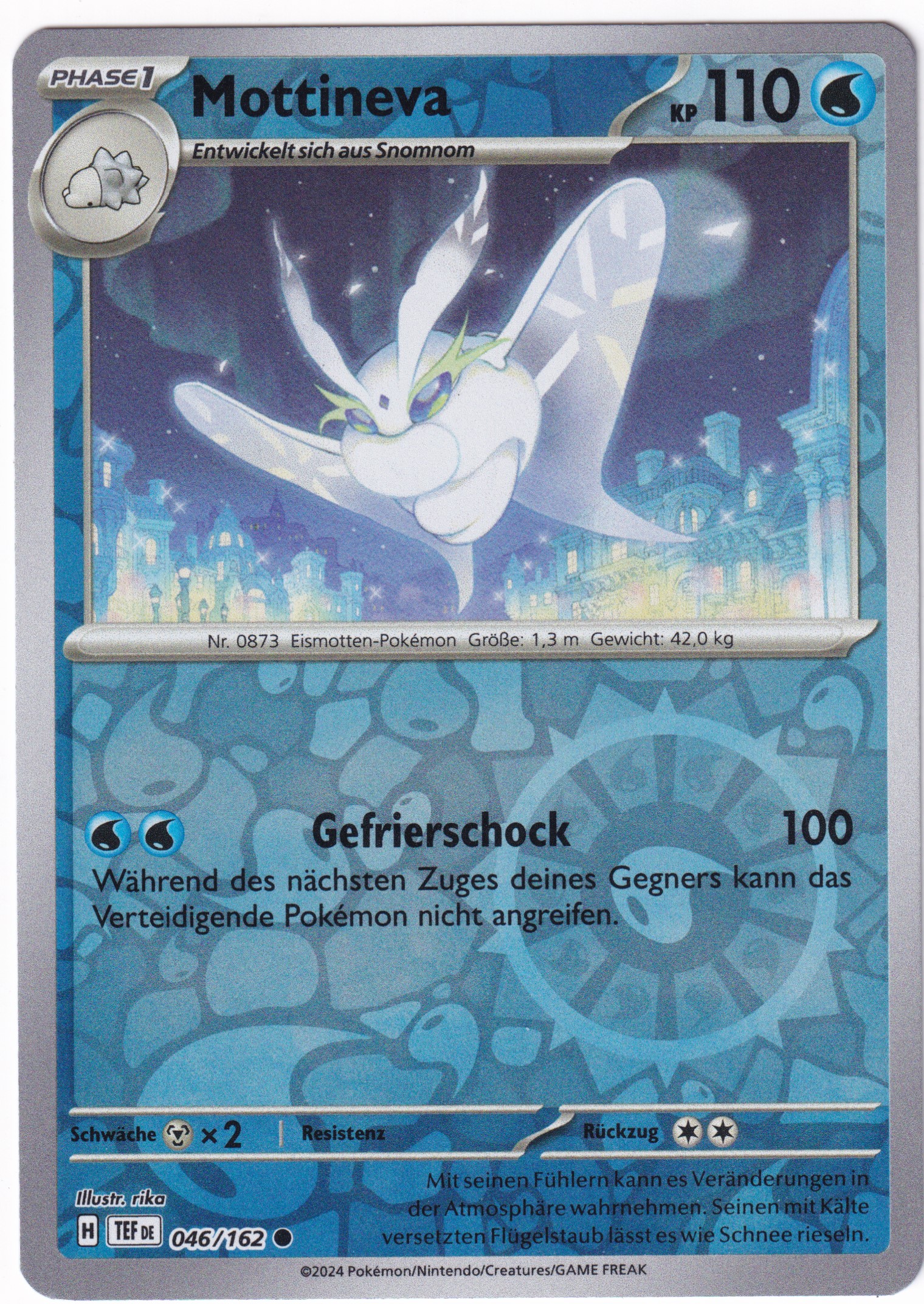 Mottineva 046/162 Common Reverse Holo - Karmesin & Purpur - Gewalten der Zeit Deutsch