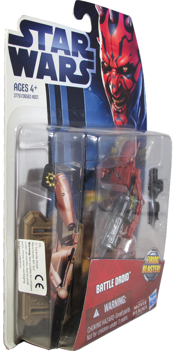 Action Figur - Star Wars - Movie Heroes - Battle Droid