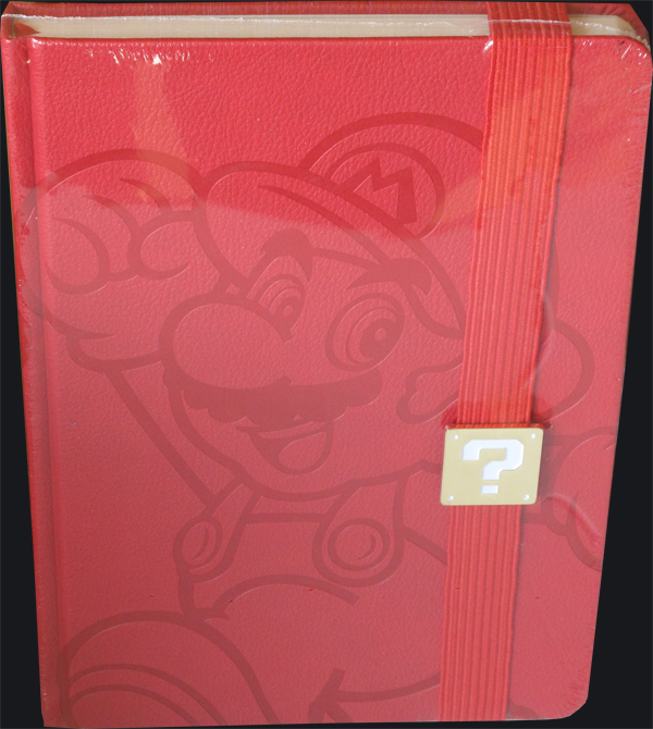 Notizbuch von Super Mario