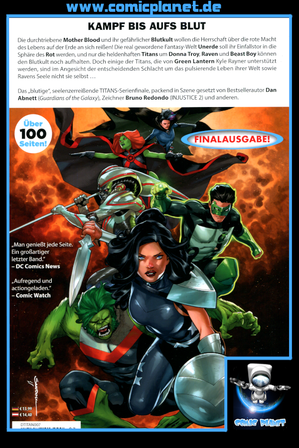 Titans Band 7: Kampf um Unerde - Finalausgabe