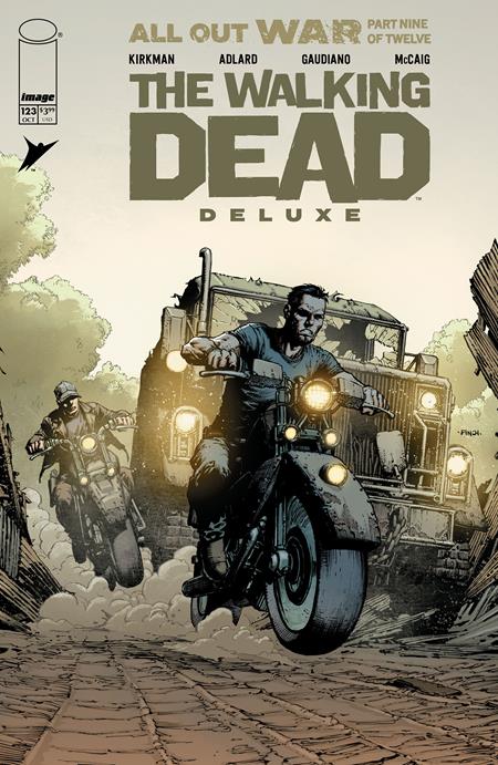WALKING DEAD DELUXE #123 CVR A DAVID FINCH
