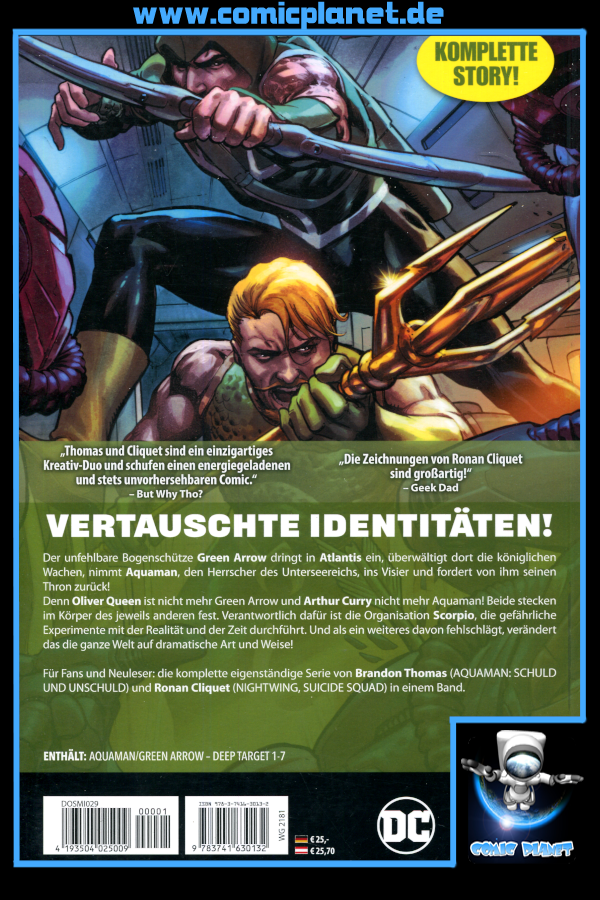 Aquaman/Green Arrow: Zwei gegen die Zeit