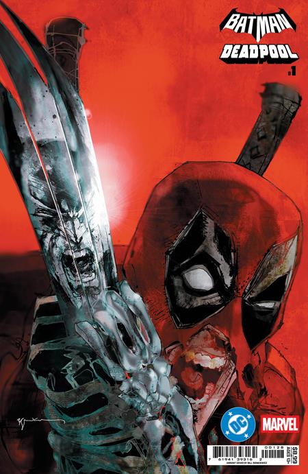 BATMAN DEADPOOL #1 (ONE SHOT) CVR Q BILL SIENKIEWICZ INCREDIBLE HULK 340 HOMAGE CSV