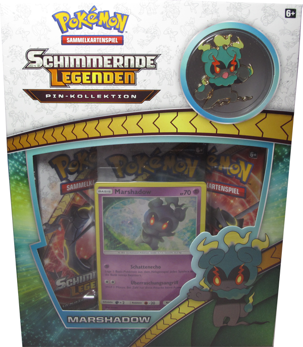 Pokemon Schimmernde Legenden Marshadow Pin-Kollektion
