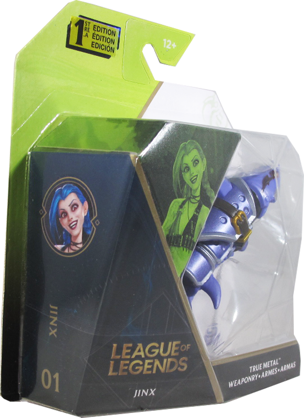 Action Figur - League of Legends - True Metal Weaponry 01 - 1st Edition - Jinx