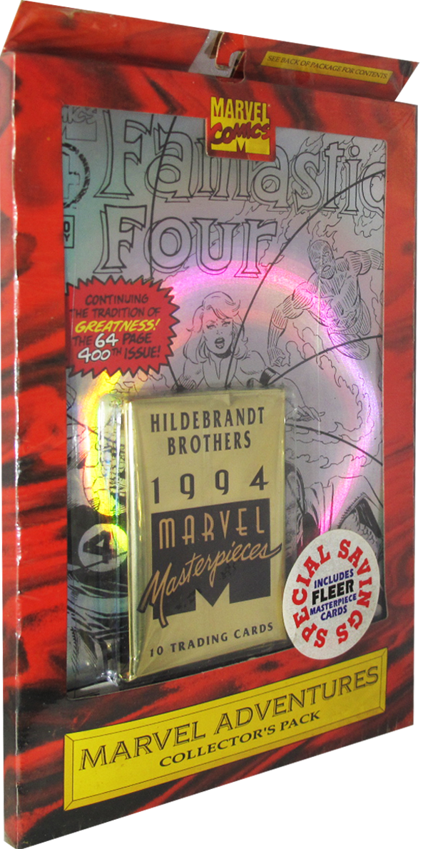 Marvel Adventures Collector´s Pack - Fantastic Four + Marvel Masterpiece Booster